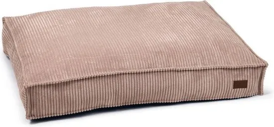 Designed by Lotte Ribbed - Hondenkussen - Roze - 100x70x15 cm