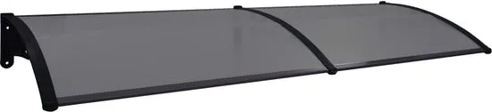 Deurluifel 200x80 cm PC zwart