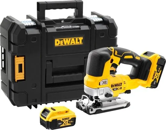 DeWALT DCS334P2 Accu Decoupeerzaag 18V 5,0Ah Li-ion in TSTAK