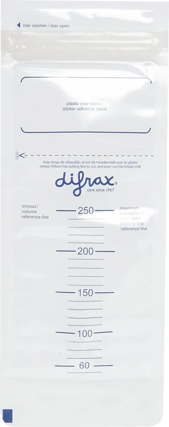 Difrax - Moedermelk bewaarzakjes
