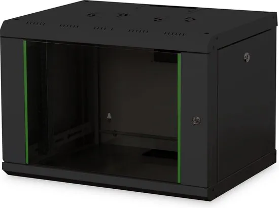 Digitus DN-19 07-U-SW rack 7U Wandrek Zwart