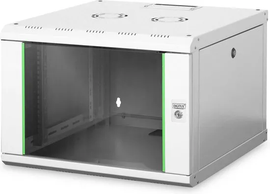 Digitus DN-19 07U-6/6 19 inch wandkast (b x h x d) 600 x 420 x 600 mm 7 HE Grijs-wit (RAL 7035)