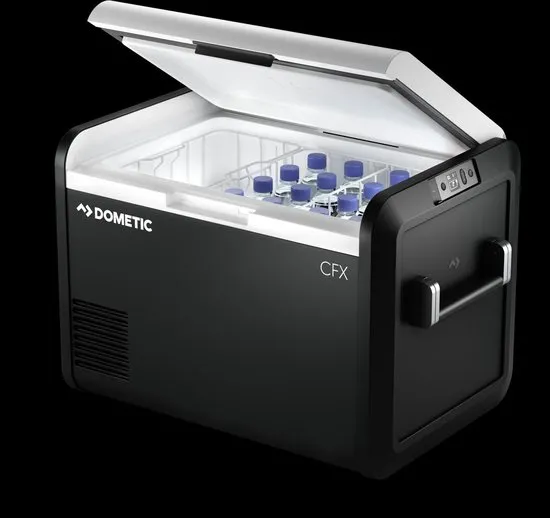 Dometic CFX3 55IM - compressor Koelbox met ijsblokjes maker - 53L - 12/24/230V - Energieklasse C - zwart/grijs