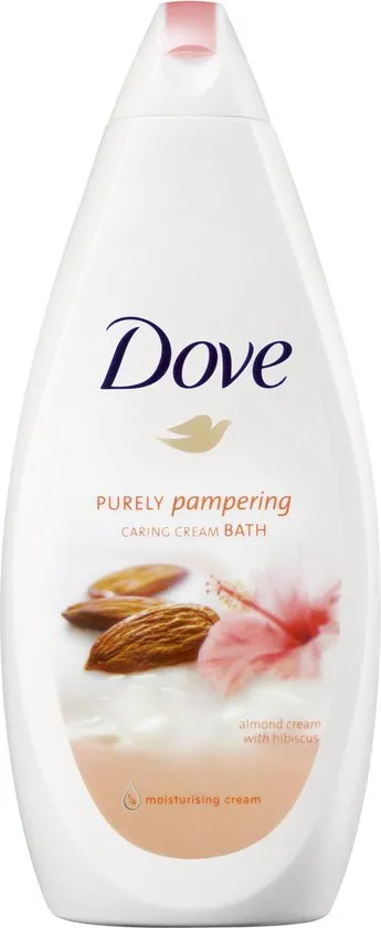 Dove Purely Pampering Amandelmelk & Hibiscus - 750 ml - Badschuim