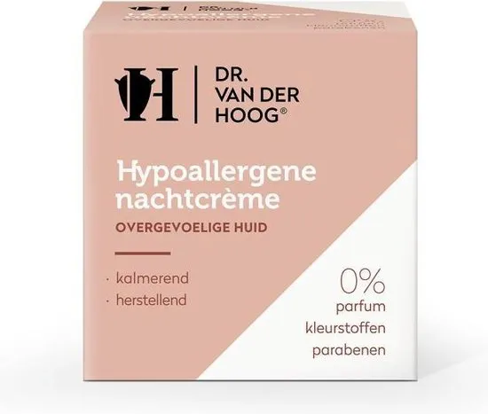 Dr. van der Hoog Hypoallergene Nachtcrème 50 ml