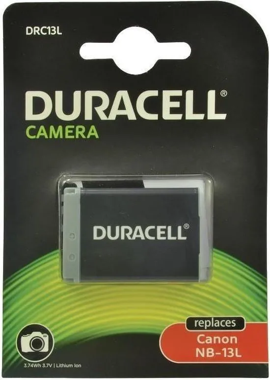 Duracell camera accu voor Canon (NB-13L)