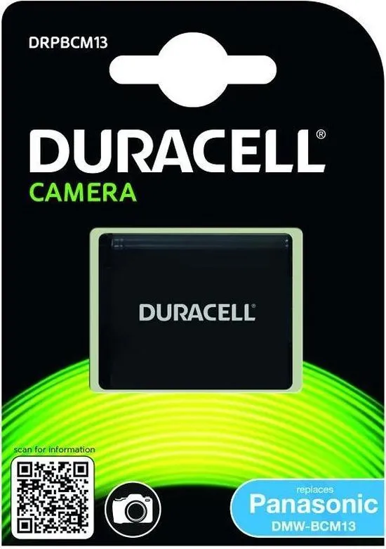 Duracell camera accu voor Panasonic (DMW-BCM13)