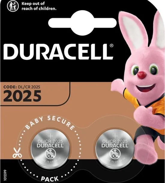 Duracell CR2032 Knoopcel Batterijen - 2 stuks