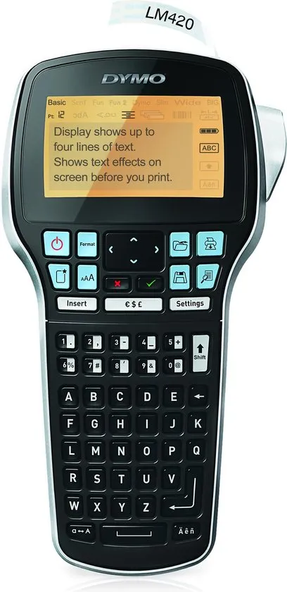 DYMO Labelprinter 420P in koffer