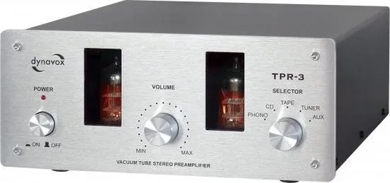 Dynavox TPR-3 Zilver audio versterker