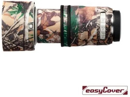 easyCover Lens Oak voor Canon RF 70-200 mm f/4.0 L IS USM Bos Camouflage