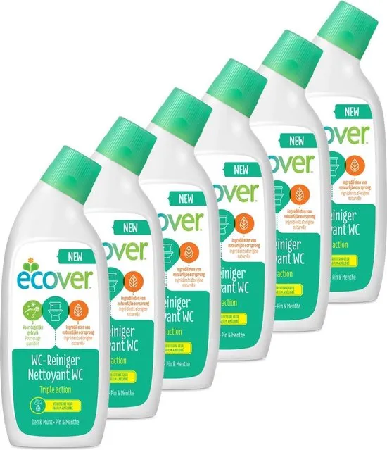 Ecover Toiletreiniger - Den & Munt - Voordeelpakket - 750 ml