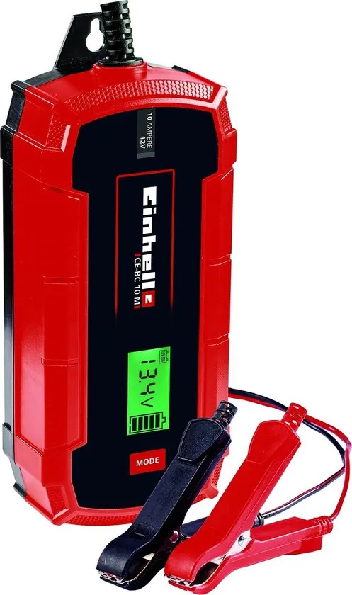 EINHELL CE-BC 10 M Acculader - 12V - Max. laadstroom: 10A - Accu's tot 200Ah