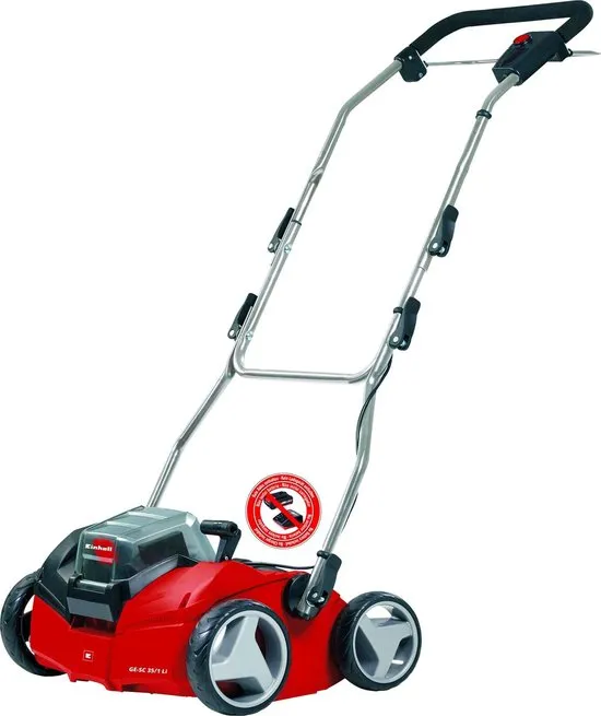 Einhell GE-SC 35 Li Solo Accu Verticuteerder en Beluchter - exclusief opvangzak