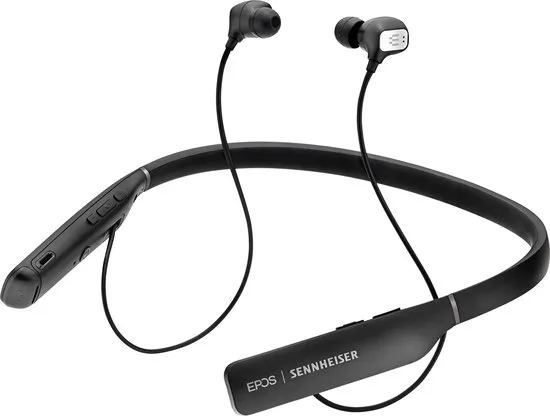 EPOS | SENNHEISER ADAPT 460T Headset In-ear, Neckband Bluetooth Zwart, Zilver