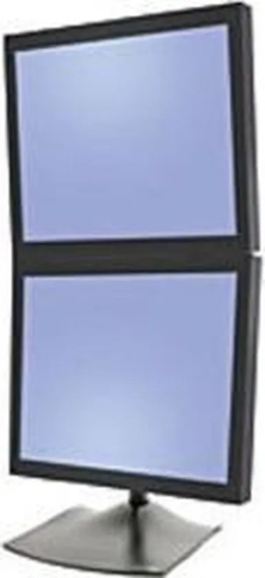 Ergotron DS Series DS100 Dual Monitor Desk Stand, Vertical 61 cm (24'') Zwart