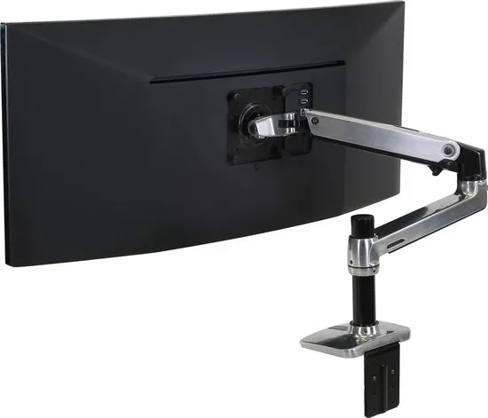 Ergotron LX Desk Monitor Arm Monitor-tafelbeugel 1-voudig 25,4 cm (10) - 81,3 cm (32) In hoogte verstelbaar, Kantelbaar, Zwenkbaar, Roteerbaar