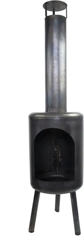 Esschert Design - Terraskachel rond - Tuinhaard - Houtkachel