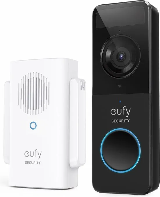 Eufy Video Deurbel Slim - Batterij-gevoed - 1080P - Inclusief chime