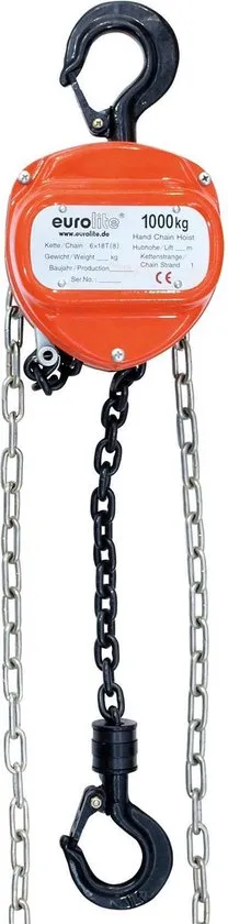 EUROLITE Chain Hoist 6M/1.0T