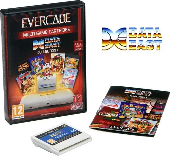 Evercade Data East - Cartridge 1