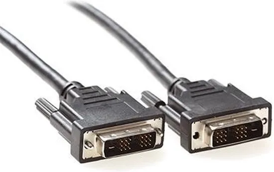 Ewent EW9830 2m DVI-D DVI-D Zwart DVI kabel