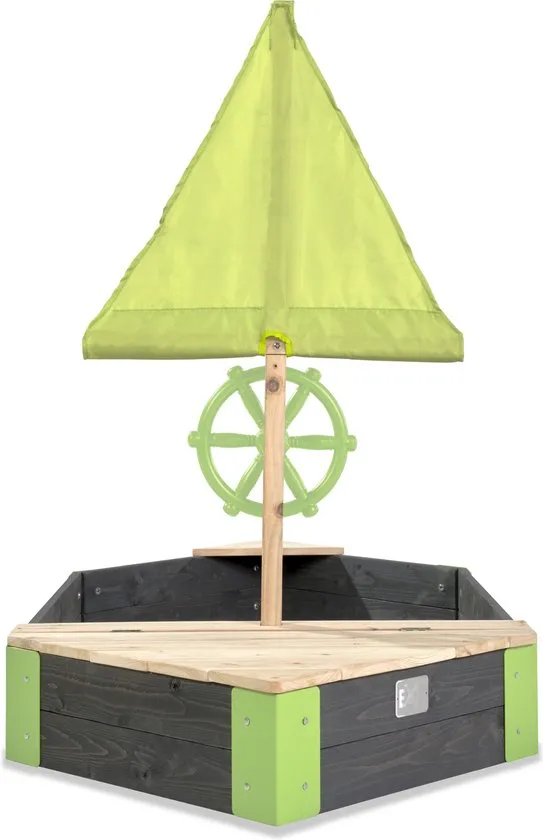 EXIT Aksent houten zandbak boot 190x90cm