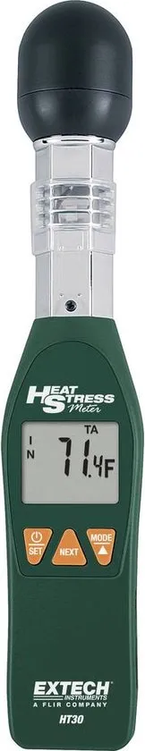 Extech HT30 WBGT meter  -vochtigheid - temperatuur