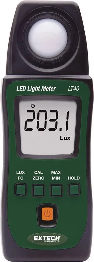 Extech LT40 - Lichtmeter - 400 - 400000 lx