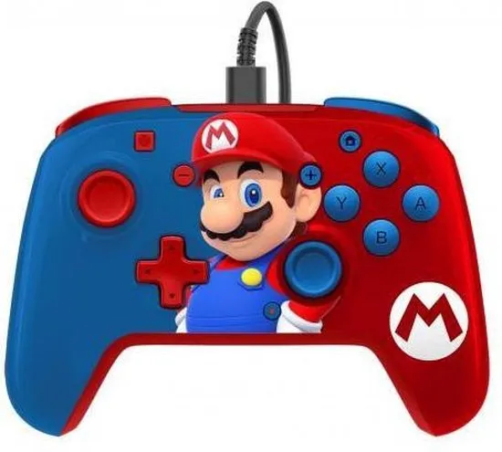 Faceoff Deluxe+ Audio Nintendo Switch Controller - Mario