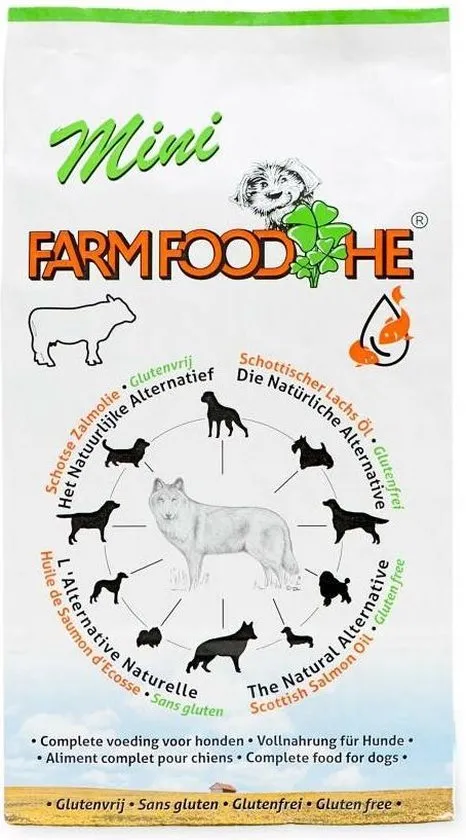 Farm Food High Energy Mini - Glutenvrij - Hondenvoer - 2 kg
