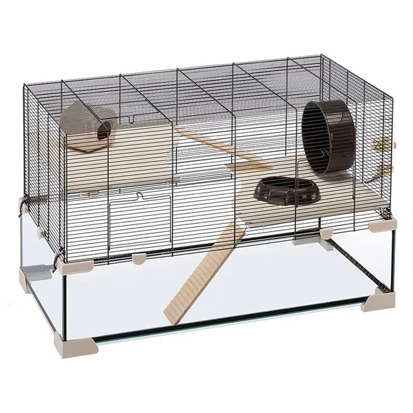 Ferplast Knaagdierenkooi Karat 80 - Dierenverblijf - 78.5x45.5x52.5 cm