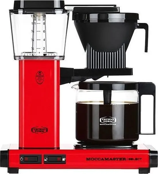 Filterkoffiemachine KBG Select, Red – Moccamaster