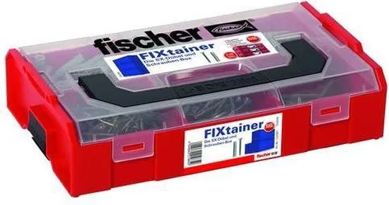 Fischer pluggen SX en schroeven box, 210 delig