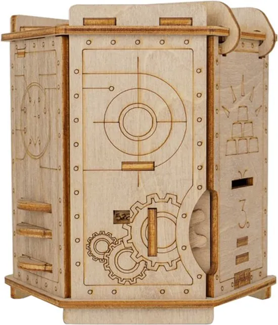 fort knox houten 3d puzzel escaperoom