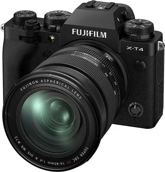 Fujifilm X-T4 + 16-80mm - Zwart