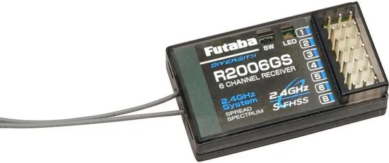 Futaba R2006GS 6-kanaals ontvanger 2,4 GHz Stekkersysteem Futaba
