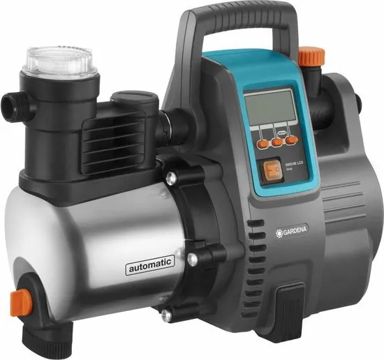 GARDENA Premium hydrofoorpomp 6000/6E LCD Inox - 1300W - 6000 l/u