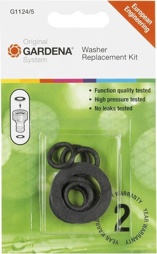 GARDENA ringenset rubber 3/4" 4-delig
