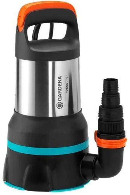 Gardena Vijverpomp 2-in-1 Aquasensor 860 Watt Zilver/zwart