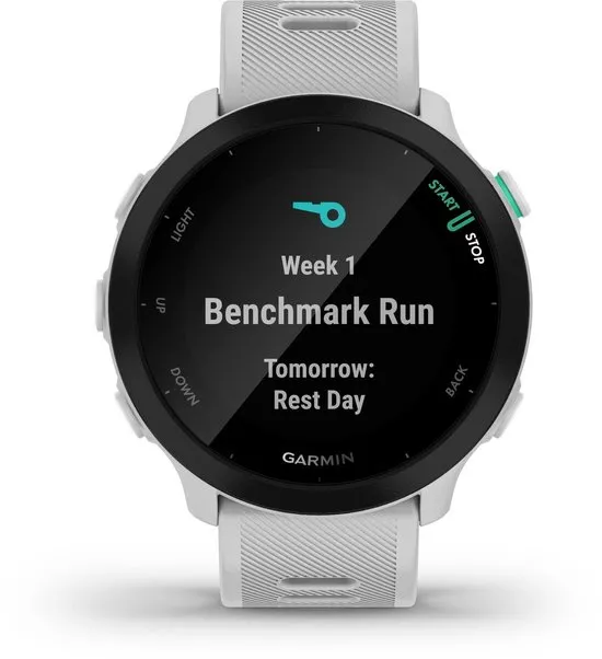 Garmin Forerunner 55 - GPS Sporthorloge - Wit
