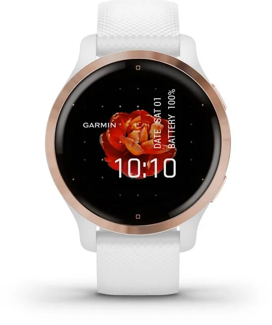 Garmin Venu 2s - Health smartwatch - Rose Gold / Wit