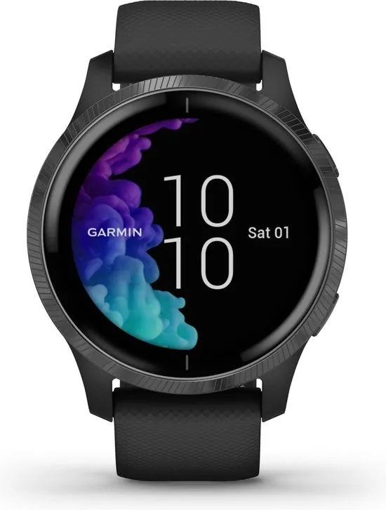 Garmin Venu - Smartwatch - 43 mm - Zwart/leigrijs