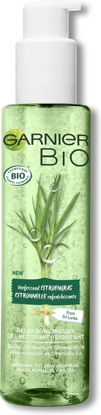Garnier Bio Detox Reinigingsgel - Normale tot gemengde huid - 150 ml