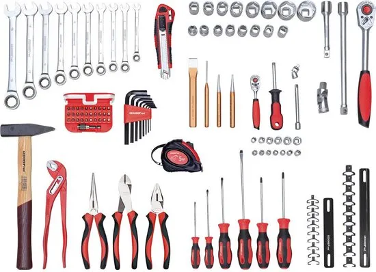 Gedore RED R21650108 3301645 Gereedschapsset