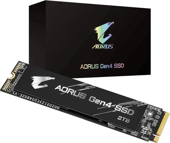Gigabyte AORUS M.2 2000 GB PCI Express 4.0 3D TLC NAND NVMe