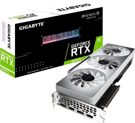 Gigabyte GeForce RTX 3070 Ti VISION OC 8G - Videokaart