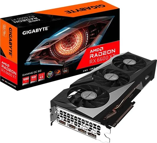 Gigabyte Radeon RX 6600 XT GAMING OC 8G - Videokaart