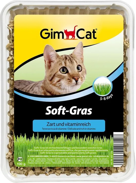 GimCat Soft Gras - Kattenkruid - 100 g