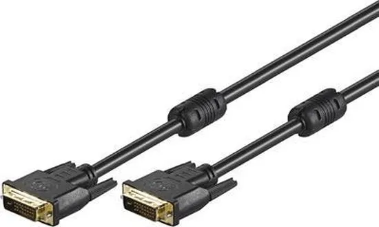 Goobay MMK 110-180 G 24+1 DVI-D 1.8m DVI kabel 1,8 m Zwart